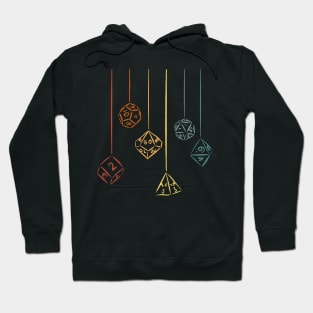 Hanging Dice Lover Retro Colors Hoodie